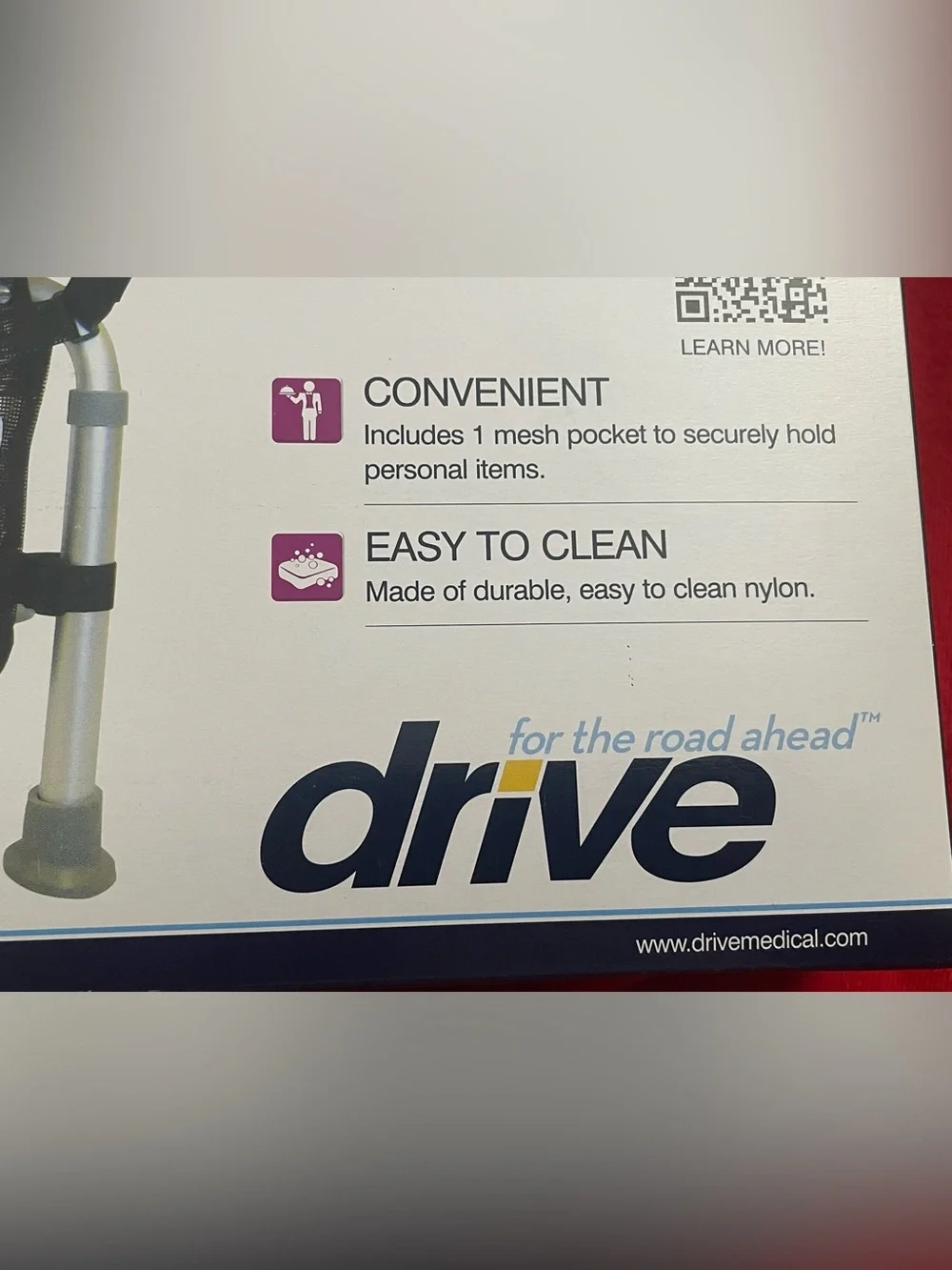 Drive Universal Bathing Pouch for Convalescent Shower Seats NEW